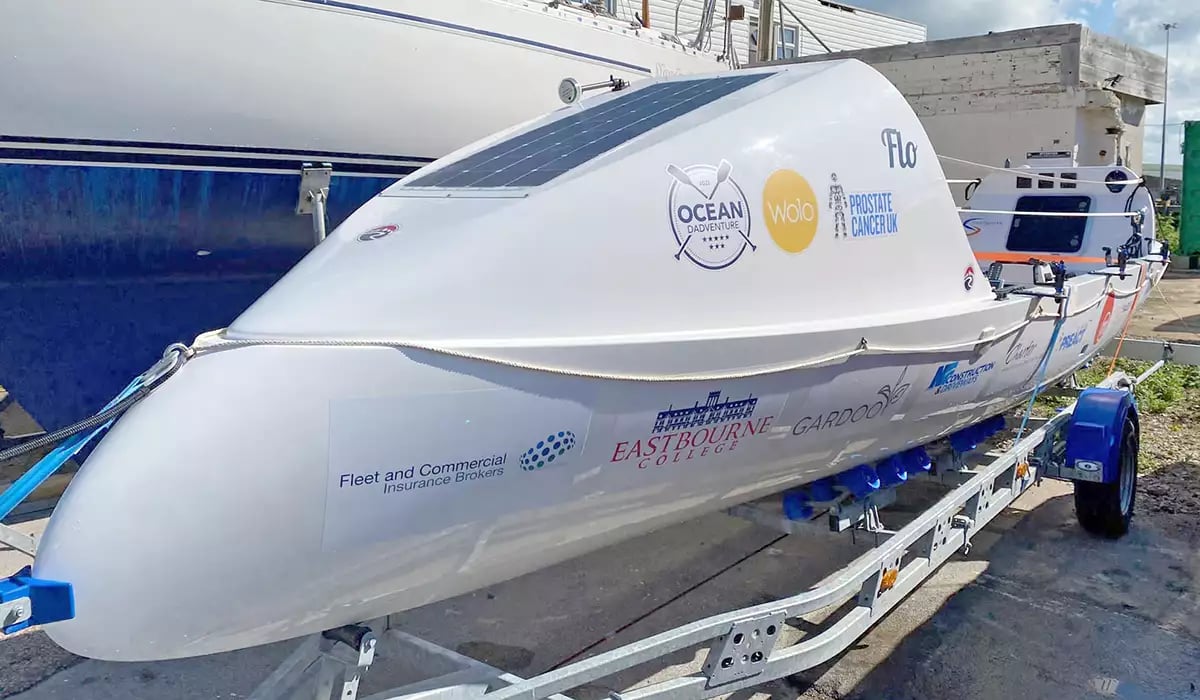 Ocean Dadventure Row Challenge Sponsorship